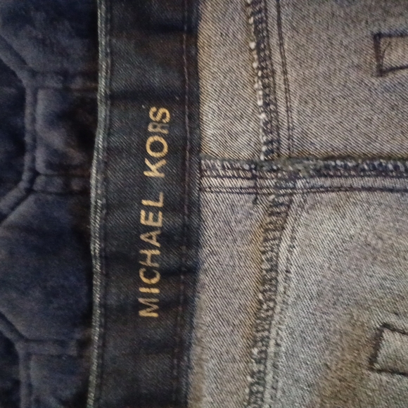 Michael Kors Dark Denim Jean Boot Cut or Flare - Picture 5 of 6
